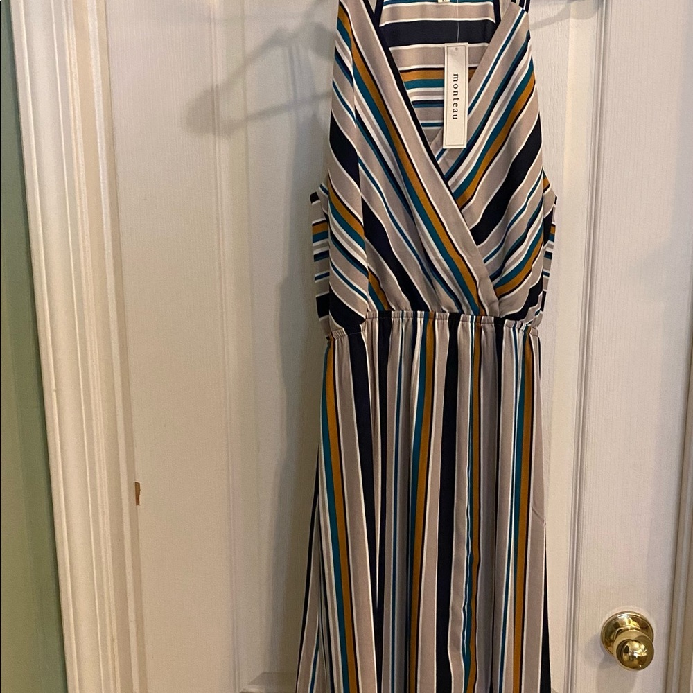 Striped Maxi Dress